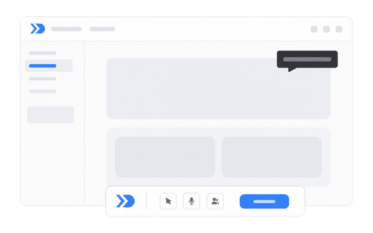 CODEX TO GENERATE: Live presentation mode with a clean sandbox environment, showing a presenter view with controls and a prospect-facing clean demo view